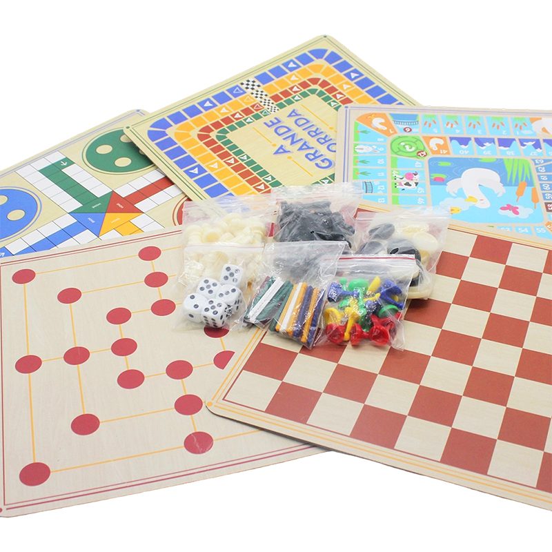 Classic Board Ludus Collection in Gift Box 100-in-1