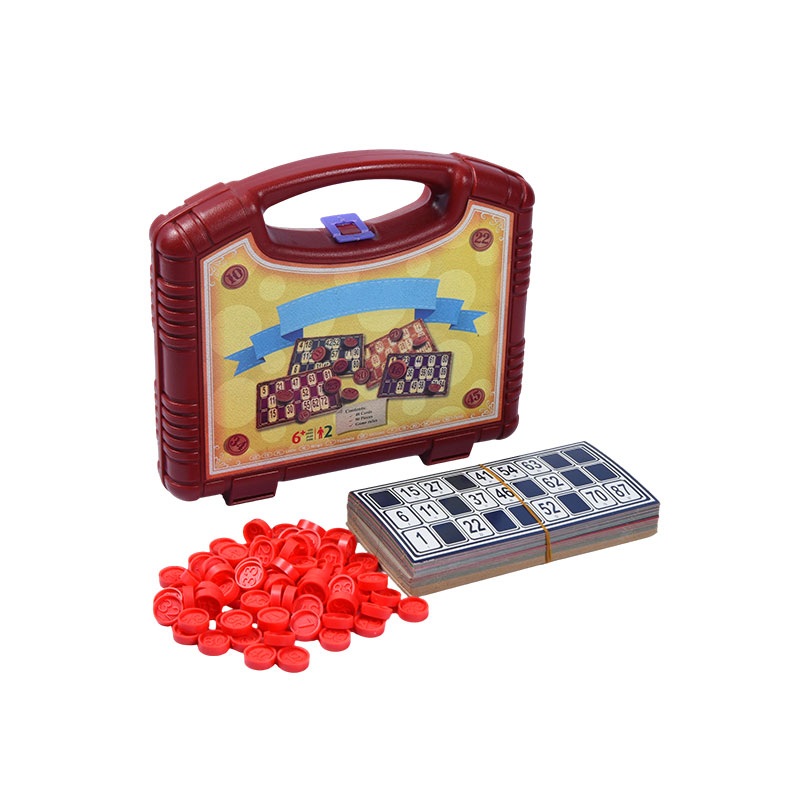 Pone Bingo Ludus cum baiulans Causa - Complete cum Card, signa, et Casus
