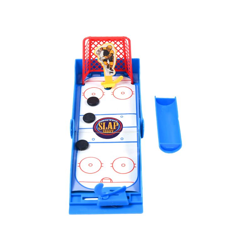 Foedus Desktop Ice Hockey cum Spring-Loaded Launcher Slap offa Mini Hockey Venatus