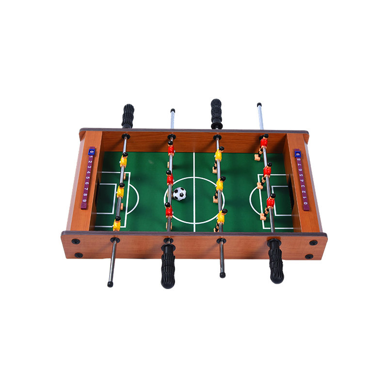 Foedus lusus cum Vibrant Histriones et Score Trackers Lignea Desktop Foosball Tabula