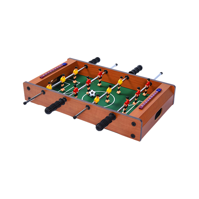 Foedus lusus cum Vibrant Histriones et Score Trackers Lignea Desktop Foosball Tabula