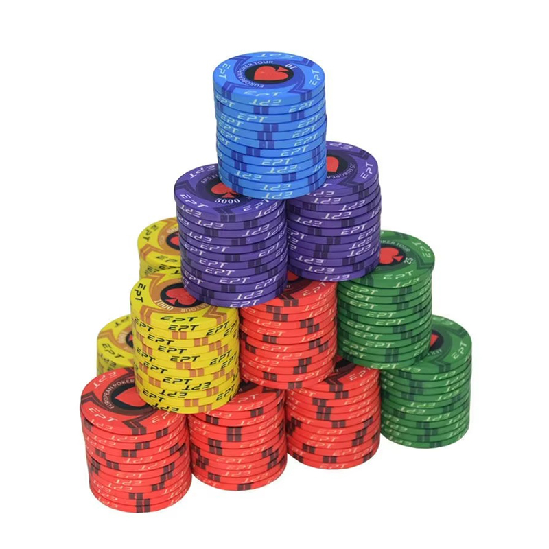 Custom Ceramic Poker Chips - Premium Quality for an Authentic Casino Experience