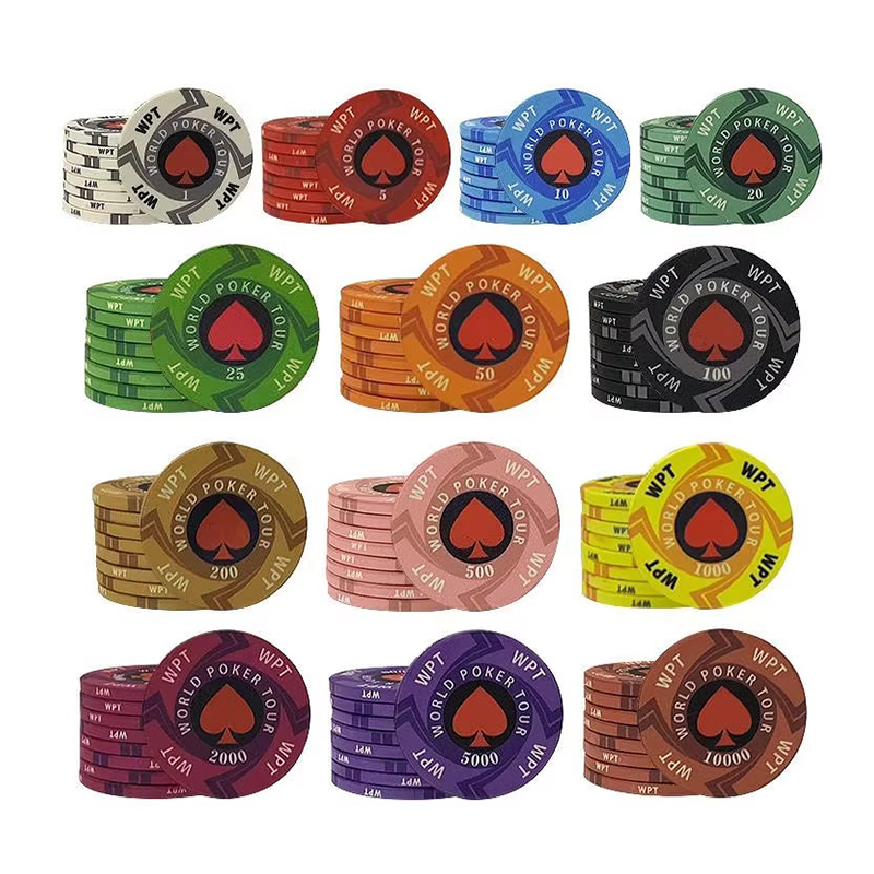 Custom Ceramic Poker Chips - Premium Quality for an Authentic Casino Experience