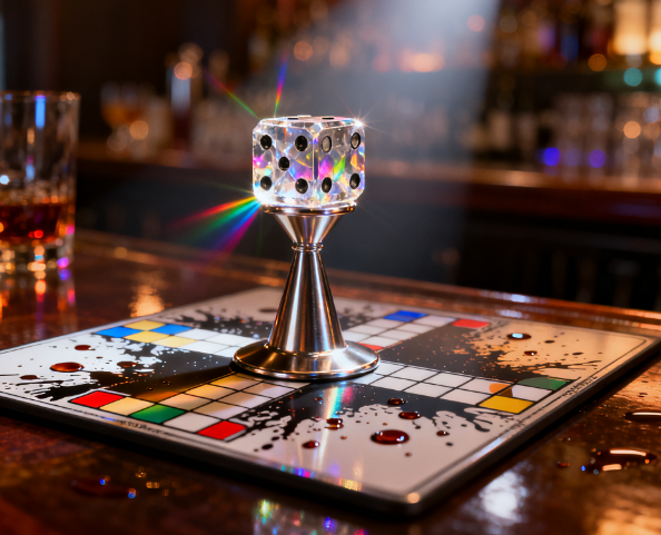 What Is a Crystal Ludo Drinking Game Set? A Guide